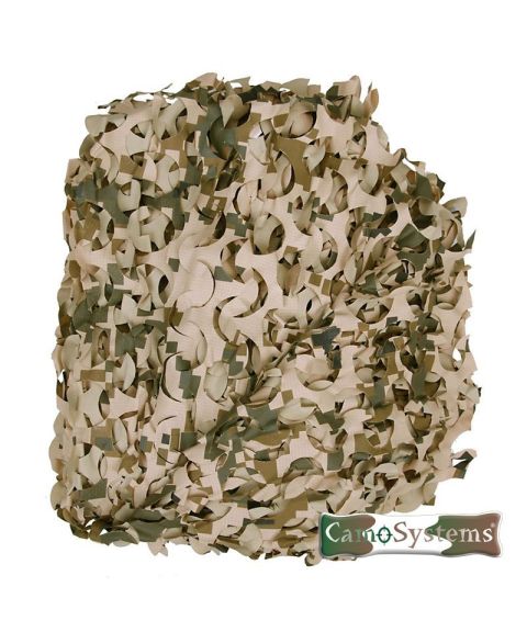 Kamuflasjenett - beige m/grønt - Velg blandt flere størrelser.