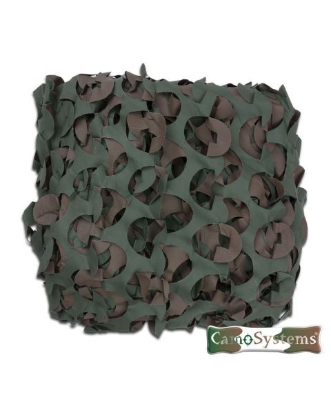 Kamuflasjenett - grønt & brunt - Velg bland flere størrelser.